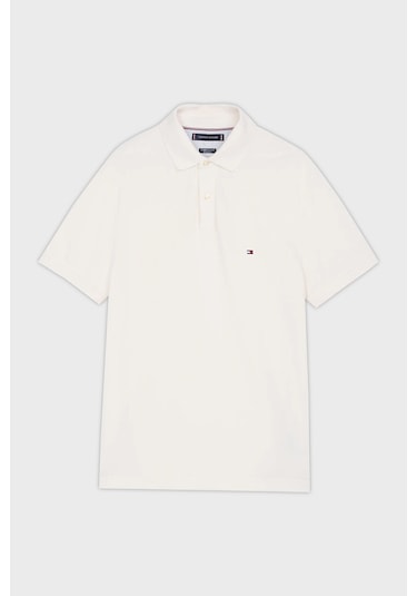 Tommy Hilfiger Erkek Polo Yaka T Shirt Mw0mw17770 Z00 Açık Bej Açık Bej