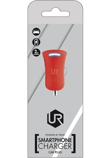 Trust Urban 20153 Araç Tipi Sarj Cihazı Kırmızı