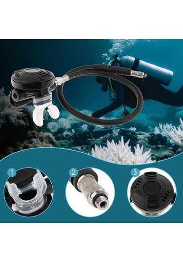 Suntek İkinci Kademe Scuba Dalış Regülatörü Ağızlıklı