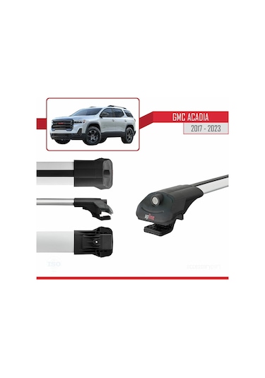 Gmc Acadia 2017-2023 Arası İle Uyumlu Ace-1 Ara Atkı Tavan Barı G