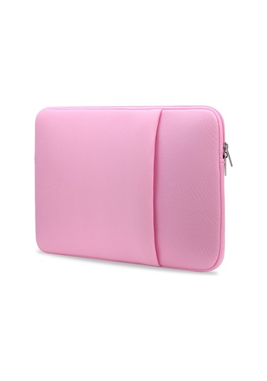 B2015 17" Notebook Tablet Bilgisayar İçin Çanta Pembe Pembe
