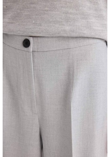 DeFacto Standart Boy Kumaş Palazzo Pantolon Wide Leg Geniş Bol Paça Basic Düz Yüksek Bel C6402AX25SPGR28 DeFacto Standart Boy Kumaş Palazzo Pantolon Wide Leg Geniş Bol Paça Basic Düz Yüksek Bel C6402AX25SPGR28