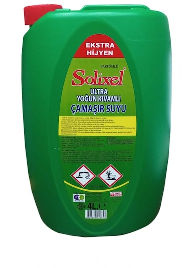 Solixel Ultra Yoğun Kıvamlı Çamaşır Suyu 4 L