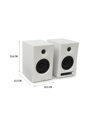 Vulkkano Pro 4 Monitör Hoparlör Beyaz