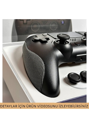 Kablosuz Gamepad Ps4-ps3-pc-mobil Uyumlu Type-c Şarjlı Gecikmesiz Profesyonel Oyun Kolu Joystick