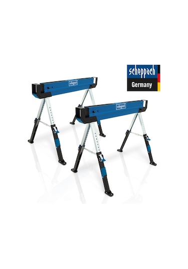 Scheppach MWB600 2 Parçalı Testere Sehpası Seti - 5907109852