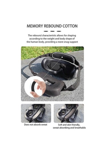 Moly Avata 2 Göz Koruyucu 3 Lens Kapak Forehead Pillow & Destekli, Ergonomik, Kolay Nefes Alım, Lens Koruma