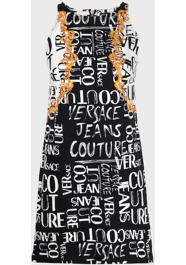 Versace Jeans Couture Bayan Elbise 74hao95p Es054l54 G89 Siyah Versace Jeans Couture Bayan Elbise 74hao95p Es054l54 G89 Siyah