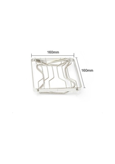 Pazly Katlanabilir Gümüş Çelik Kamp Izgarası - Hafif & Taşınabilir Bbq Seti Gümüş