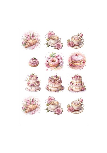 Pasta Sticker Set