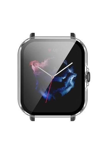 Amazfit Gts3 Şeffaf Tam Koruma Kılıf Kaiyi
