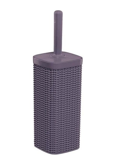 Rattan Wc Klozet Temizleme Fırçası - Antrasit Çok Renkli