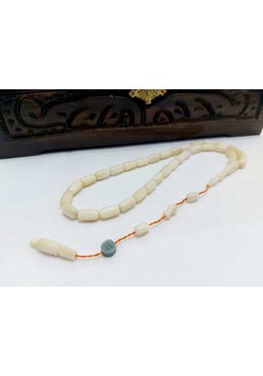 İbrahim Uysal Usta İmzalı Kapsül Kesim Narçıl Tesbih Ölç 6,5x11.5