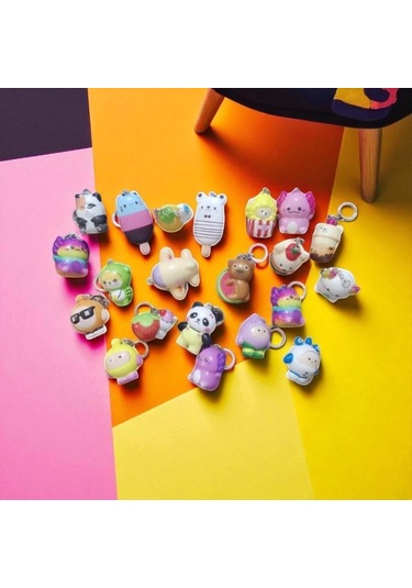 Sukuşi Anahtarlık 5 Adet Sürpriz Model Sukuşi Gün Işığı