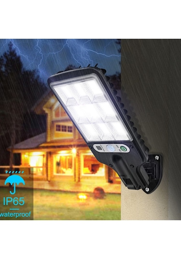 Tenfowee Güneş Enerjili Led Duvar Lambası: Uzaktan Kumandalı Ve Hareket Sensörlü Bahçe Aydınlatması