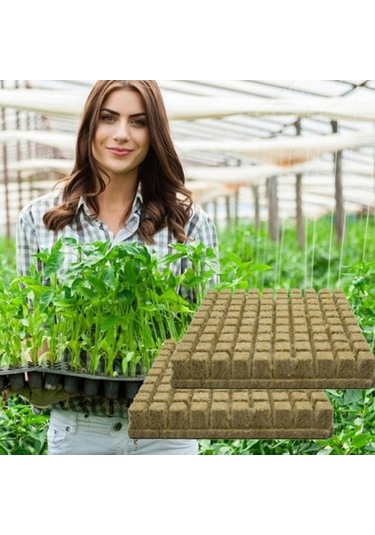 Ulzyvf Lebihmurah 4974 50 Adet Havalandırmalı Topraksız Büyüme Tarımsal Medya Sıkıştırma Küpleri Podazz 50 Adet Yüksek Kaliteli Podazz Küpler