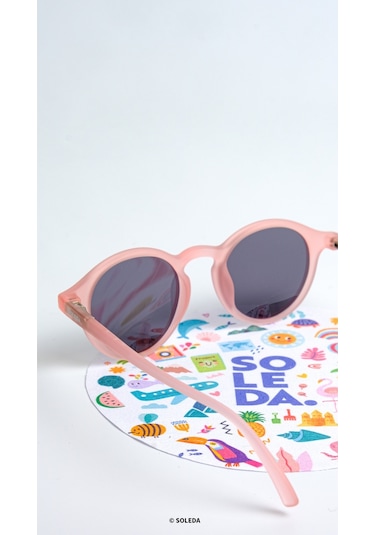 Soleda 3-6 Yaş Çocuk Güneş Gözlüğü Candy Pink