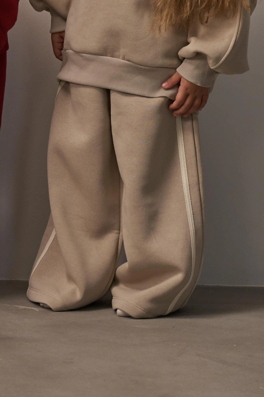 Taş Wide Leg Eşofman Altı Taş