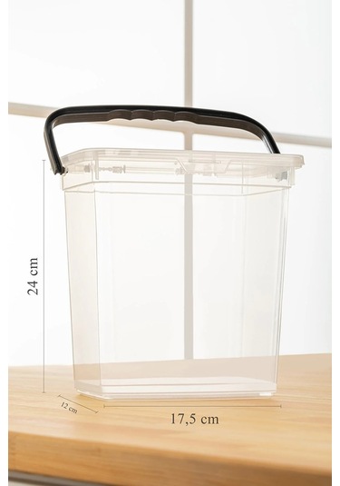 Meleni Home 4'lü Un Ve Bakliyat Kabı 6 Lt Saklama Kabı