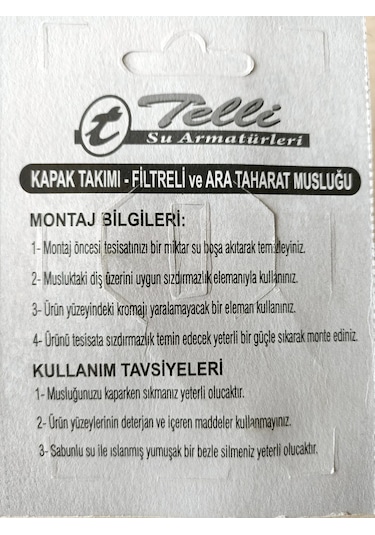 Telli Aç Kapa Mix Uzun Musluk Sağa Sola Aç Kapa Krom