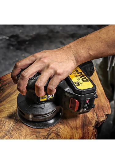 Cat Dx42b 18volt 125mm Profesyonel Devir Ayarlı Eksantrik Zımpara Akü Dahil Değildir