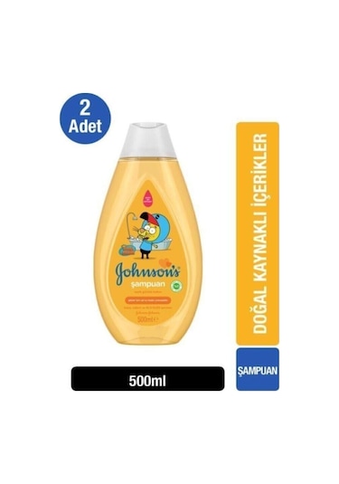 Johnson's Baby Kral Şakir Bebek Şampuanı 2 x 500 ML
