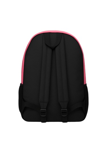 Yuga Dört Gözlü Sırt Çantası Neon Pembe