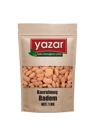 Yazar Kuruyemiş Kavrulmuş Badem İçi 1 KG