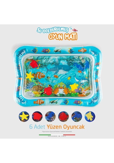 Şişirilebilen Su Aktivite Ve Oyun Matı