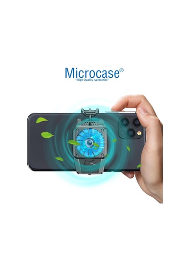 Microcase 4.7 - 6.5 inç Telefonlar için Ledli Soğutucu Fan AL2657