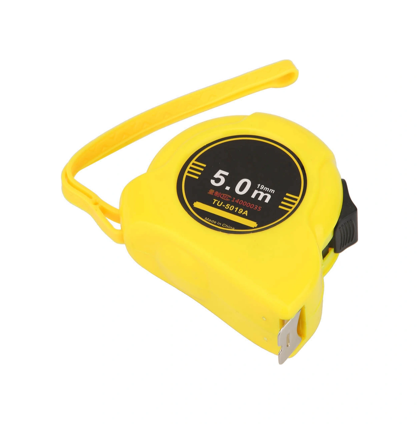 Tenfowee 5 Metre Çelik Şerit Metre Dayanıklı Malzeme, Net Ölçü Skalaları, Ergonomik Tutuş, Konstrüksiyon Ve Hizmet İçin 5 M