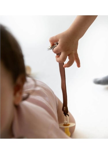 Kidful Bitkisel Boyalı Emzik Askısı Lavender Mor