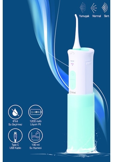 Kiwi KTB-6050 Taşınabilir Şarjlı Ağız Duşu