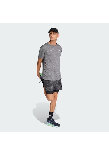 Adidas Own The Run Spray Dye 2-ın-1 Erkek Şort C-adıjn9680e50a00 Gri
