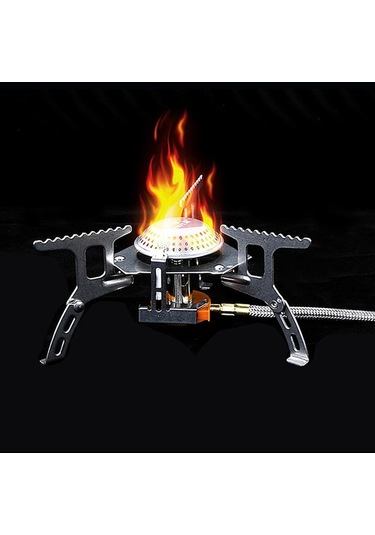 3500W Ultra Hafif Taşınabilir Kamp Ocağı Ve Havada Sırt Çantasıyla Yürüyüş Için Saklama Kutusu - Tip 1 Çok Renkli