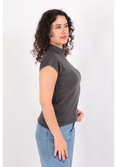 Busem S0016848 Kadın Bluz Antrasit