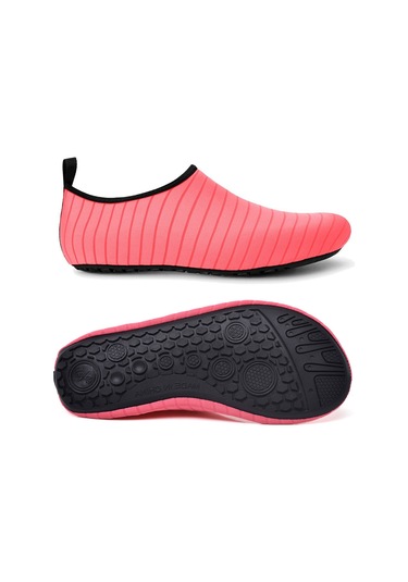 Geeroyoo Su Spor Ayakkabısı - Plaj, Yoga Ve Yüzme İçin Rahat Ve Kaymaz Tabanlı Pembe