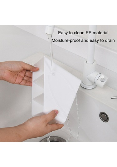 Sones Masaüstü Tek Kullanımlık Kağıt Bardak Saklama Tutucu Demir Ev Kahve Çay Poşeti Bardak Saklama Rafı Beyaz