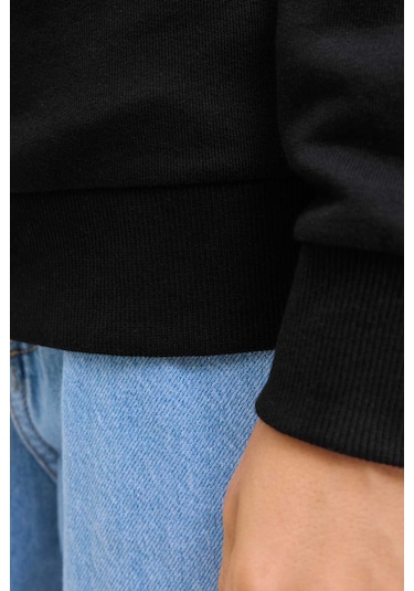 Jack & Jones Jcocondor Sweat Hood Fst Siyah Erkek Çocuk Sweatshirt 000000000102353036 Siyah