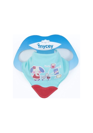 Mycey Diş Kaşıyıcı Bandana Fular Önlük Çok Renkli