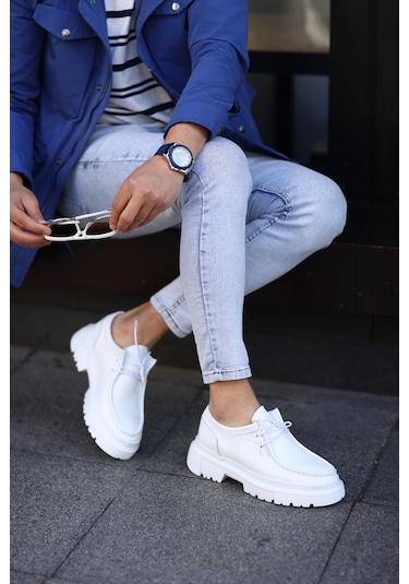 Serhat Özköroğlu-byz Erkek Sneakers Beyaz Beyaz