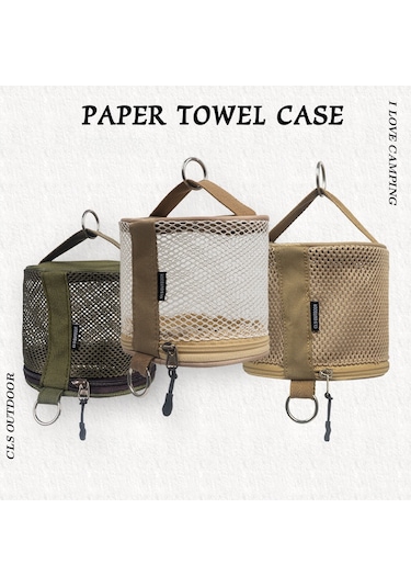 Yunboo Cls Dışarıda Kamp, Ev Ve Araç İçin Taşınabilir, Dayanıklı Malzeme İle Yapılmış Havlu Saklama Kutusu Beyaz Beyaz