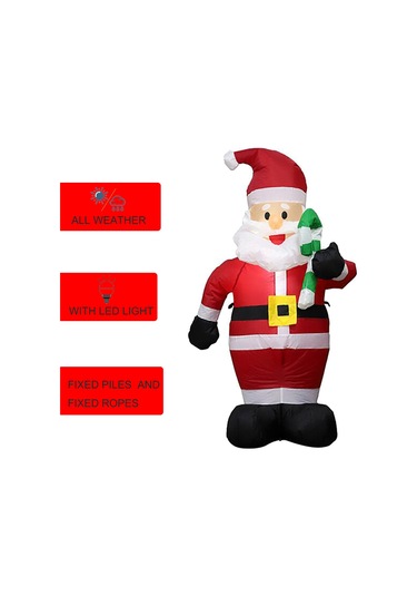 Şişirilebilir Noel Süslemeleri 4 Ft Çok Renkli