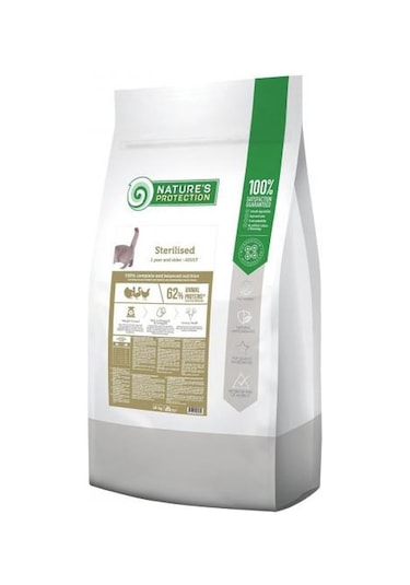 Nature's Protection Düşük Tahıllı Kümes Hayvanlı Kısırlaştırılmış Kedi
Maması 18 Kg