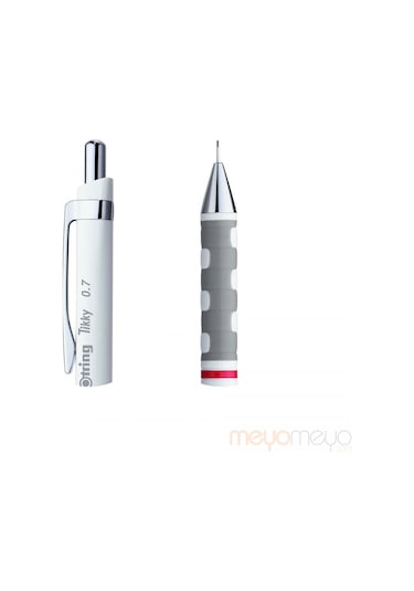 Rotring Tikky Versatil Kalem 0.7 MM  Beyaz N11.145