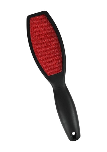 2'li Çift Taraflı Kadife Tüy Toplama Fırçası Seti Giysilerden Ve Döşemelerden Tüy, Toz, Kepek Ve Evcil Hayvan Tüyü Temizler Siyah