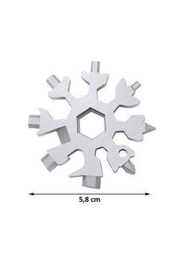 River World Anahtarlık Açacak Kar Tanesi