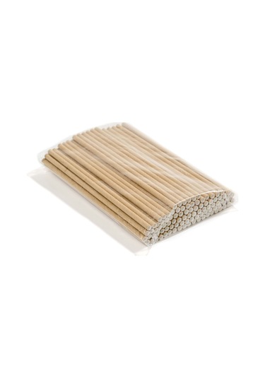 Kağıt Pipet Kraft Sargısız 8x195 Mm 3500 Adet Diğer