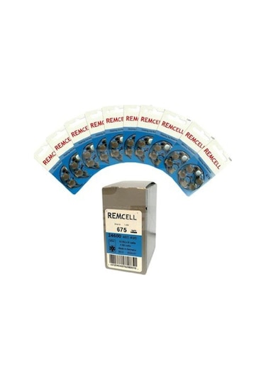 Remcell 10 Paket 675 Numara Kulaklık İşitme Cihazı Pili