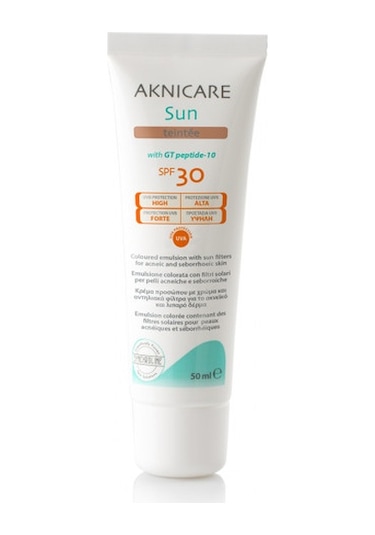 Synchroline Aknicare Sun Teintee Dore SPF30 Sivilce Karşıtı Krem 50 ML